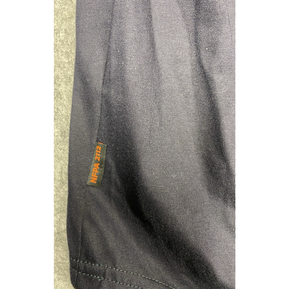 Cody James Shirt Mens Extra Large Navy Black FR Baseball Tee Workwear - Picture 12 of 16